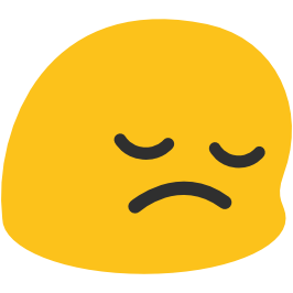 emoji para comentar cansado